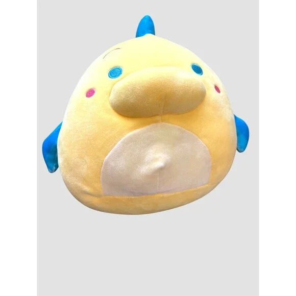 Squishmallow 10” Flounder Disney The Little Mermaid Plush Official Kellytoy NWT - Picture 5 of 6
